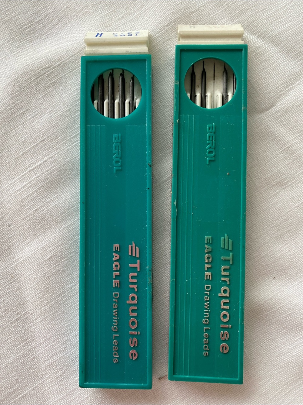 Vintage Berol Turquoise Eagle Drawing Leads